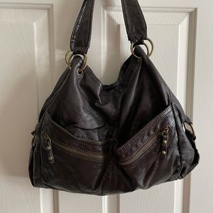 Brown handbag
